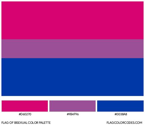 bisexual flag color codes|Bisexual flag .